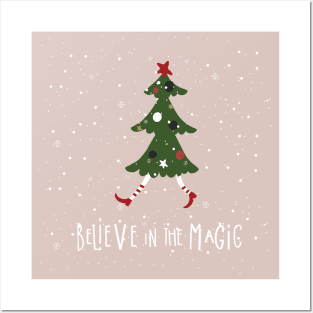 Believe in the Magic of Christmas Posters and Art